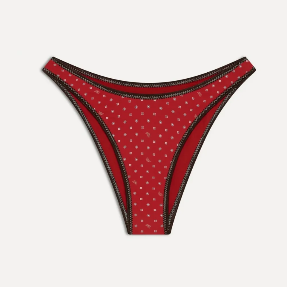 New!Frankie's Bikinis‎ x Bella Hadid Dove Bikini Bottom